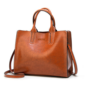 Leather Handbag, Beautiful Shoulder Bag