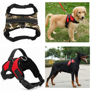 Nylon Heavy Duty Dog Pet Harness Collar, Adjustable and Padded!